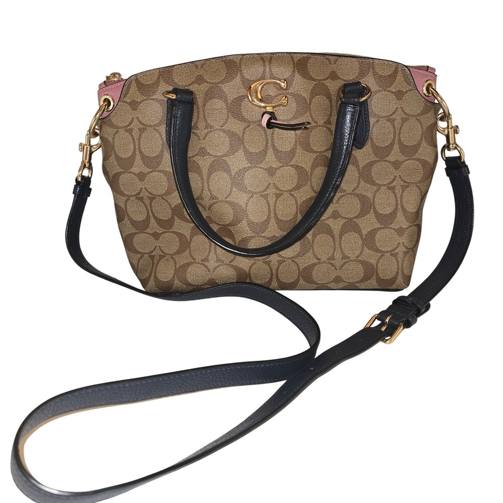 Coach Remi Satchel In Signature‎ Canvas (Style #2318) Nwot